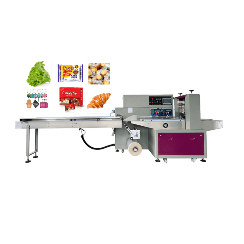 horizonal flow wrapping machine